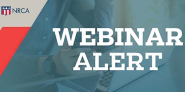 NRCA Webinar Alert