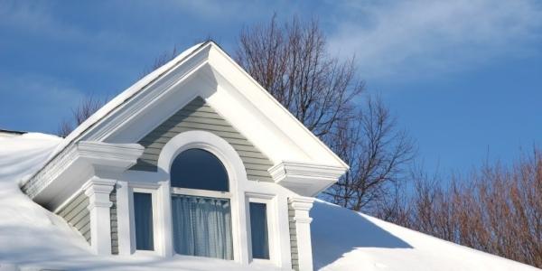 GAF Replacing Roof in Winter
