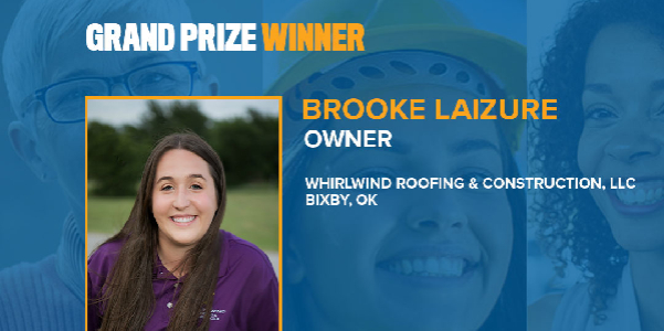 Beacon - 2024 North American Female Roofing Professional of the Year winner