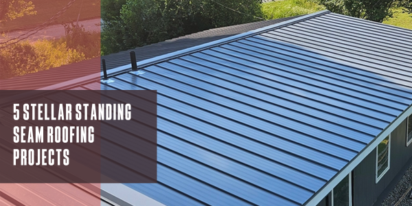 5 stellar standing seam roofing projects