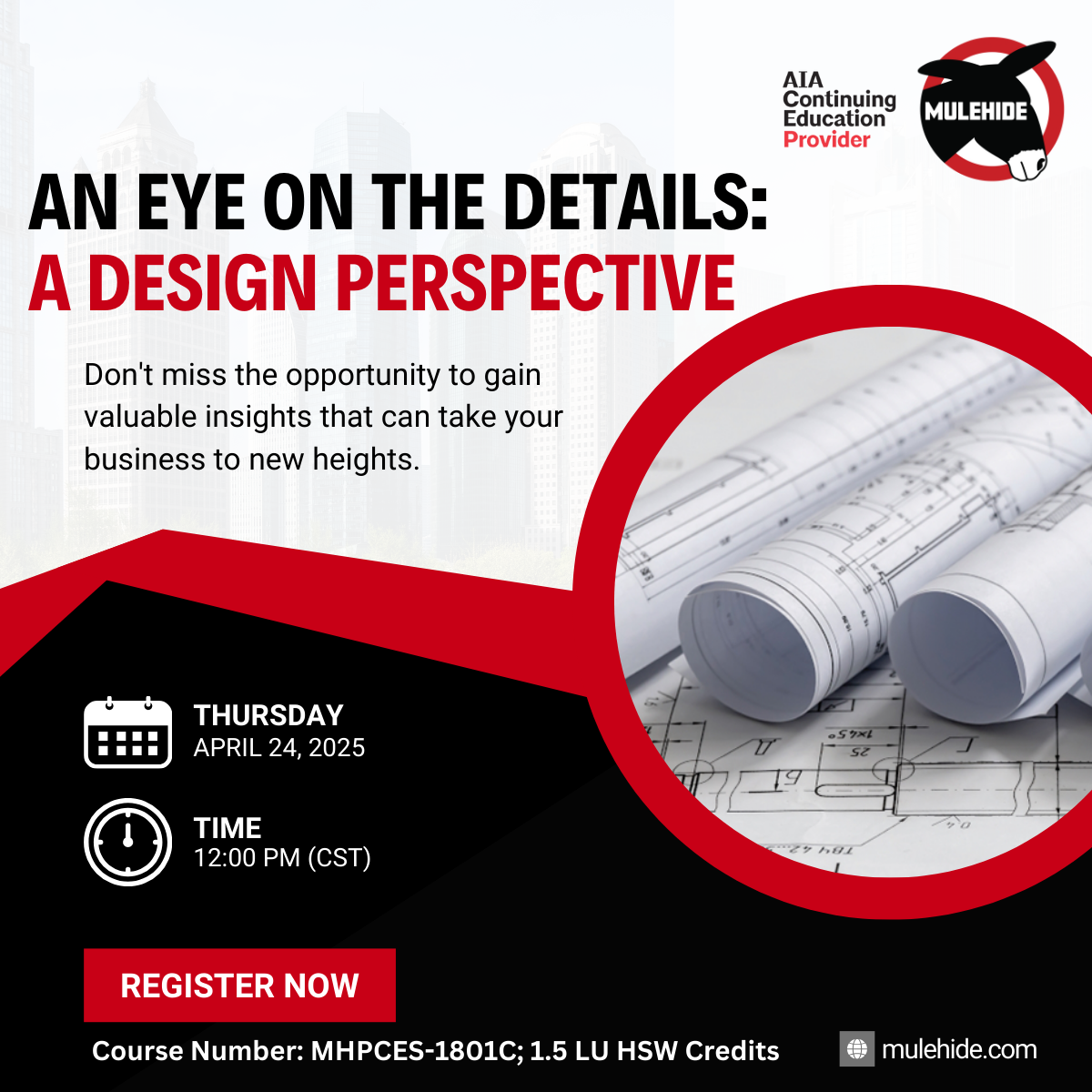 An Eye on the Details: A Design Perspective