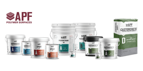 APF Polymer Surfaces unveils new packaging to complement brand refresh