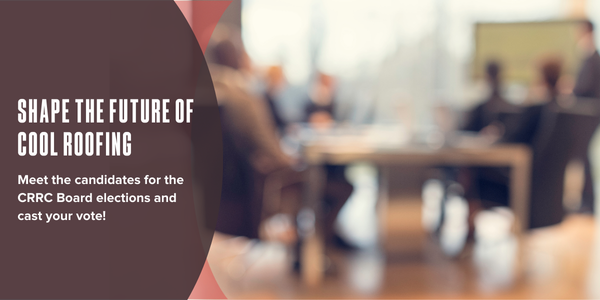 Shape the future of cool roofing