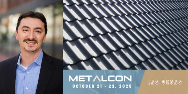 Economic advisor & market trends expert to deliver keynote at METALCON 2025
