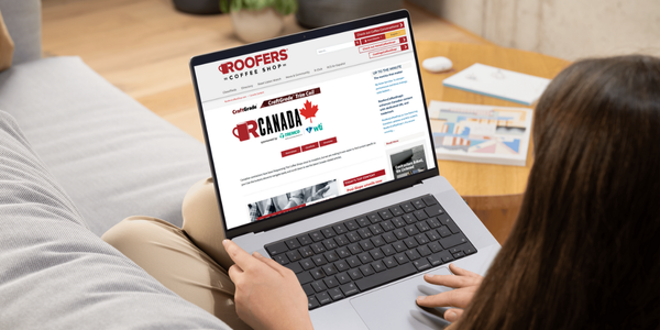 RoofersCoffeeShop® enhances Canadian content with dedicated URL and trademark