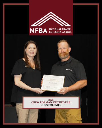 Who should be recognized as the next NFBA Crew Foreman of the Month?