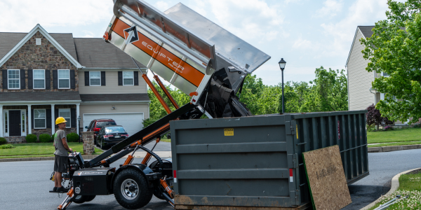 Debris management turned mobile billboard