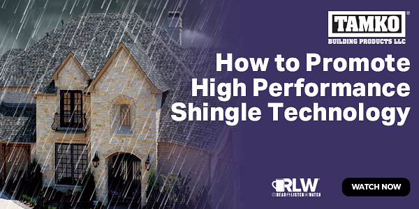 How to Promote High Performance Shingle Technology - PODCAST TRANSCRIPT
