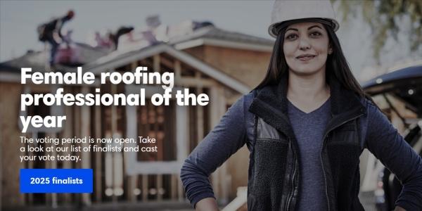 QXO announces five female Roofing Professional of the Year finalists