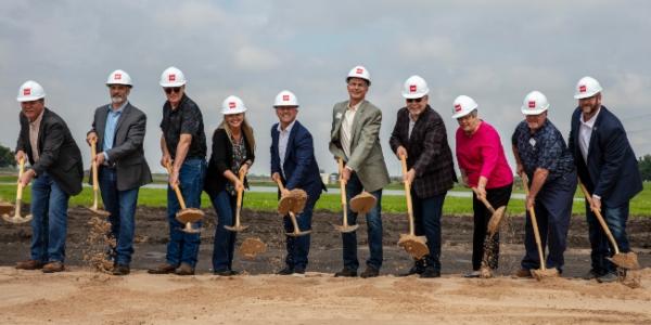 GAF celebrates golden shovel groundbreaking for state-of-the-art roofing manufacturing facility, bringing 130+ skilled jobs t