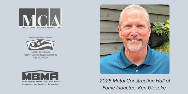 McElroy Metal - Ken Gieseke: industry advocate’s commitment to promoting metal roofing helped shape the industry’s direction