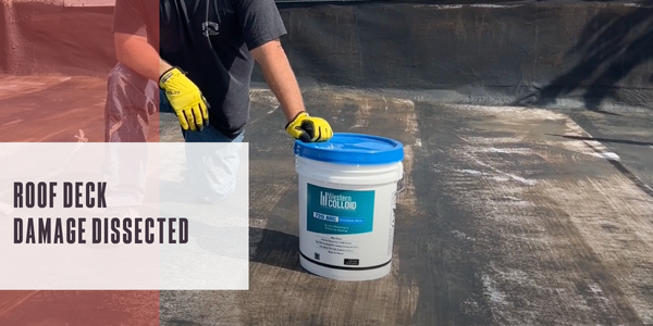 Roof deck damage dissected