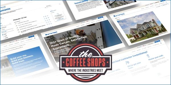 The Coffee Shops welcome the CertainTeed Contractor Credentialing Program!