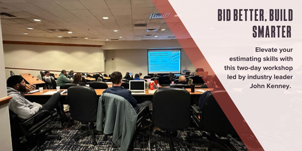 Bid better, build smarter