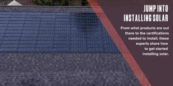 Jump into installing solar