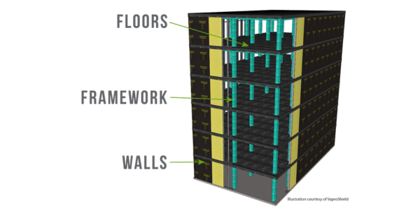 Mass Timber Moisture Protection Strategies Through Construction and Occupancy