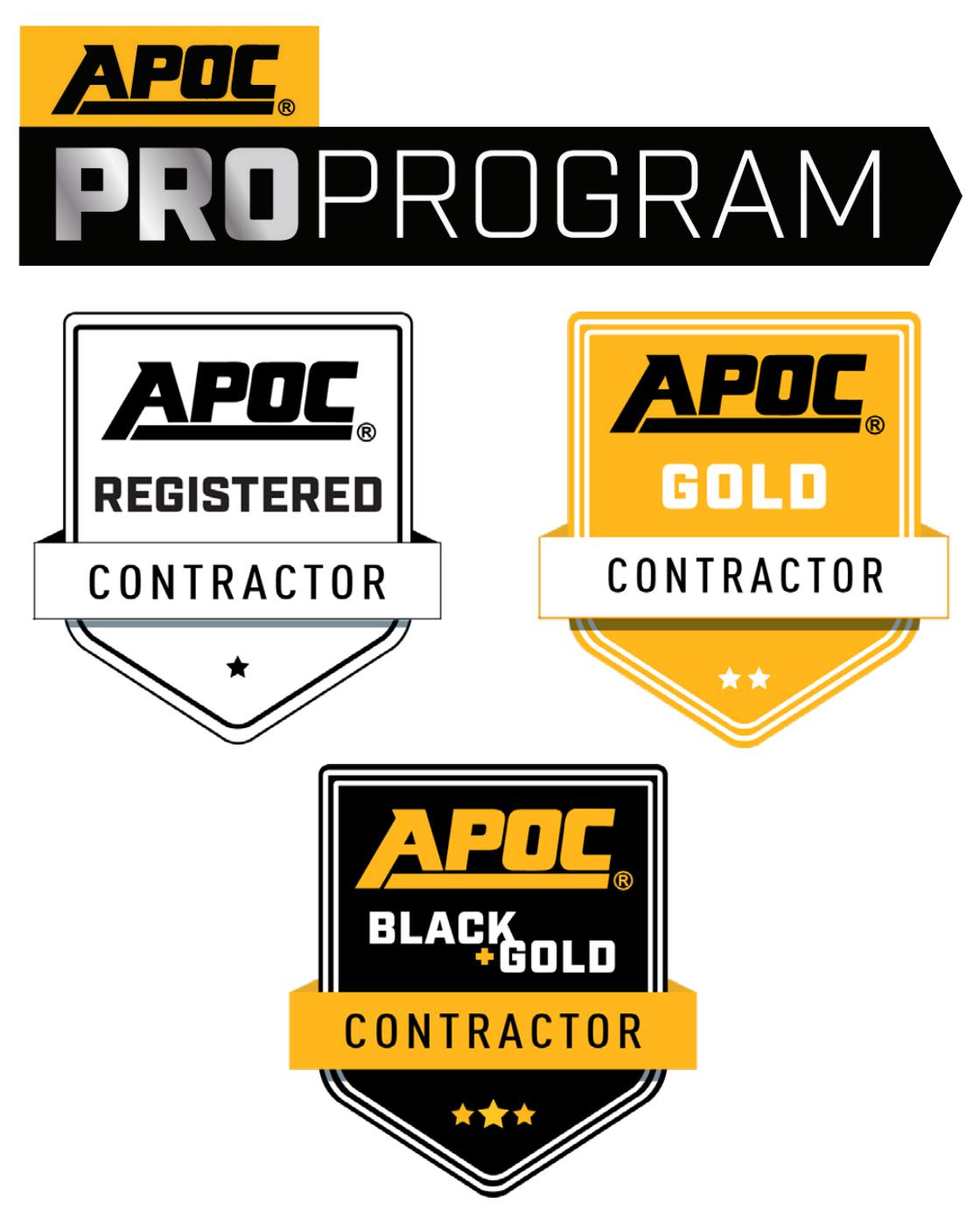 APOC Contractor Pro Program