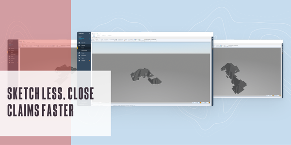 Sketch less, close claims faster