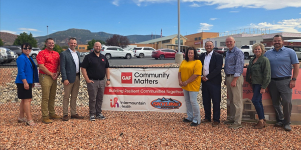 GAF GAF donates roof for Intermountain Cedar City Hospital’s new emergency department expansion