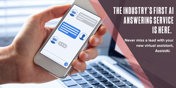 The industry’s first AI answering service is here.