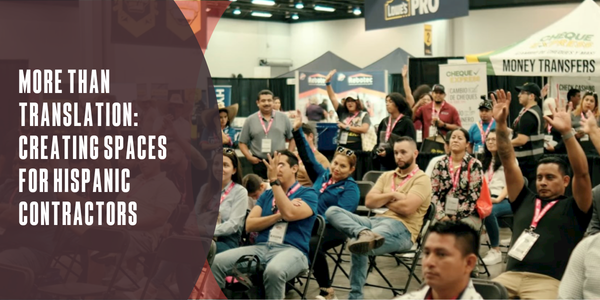 Coffee Convo - More than translation: Creating spaces for Hispanic contractors article