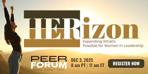 Inspired to lead: How to maximize your leadership skills through this Peer Forum