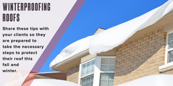 Winterproofing roofs
