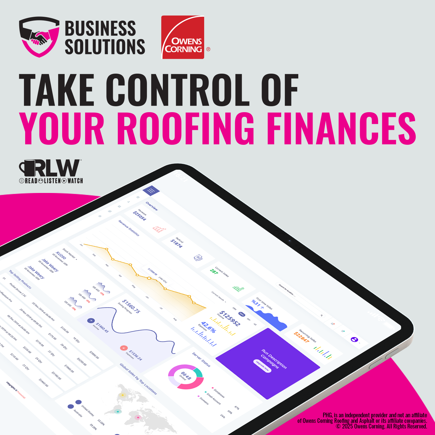 Owens Corning - Take Control of Your Roofing Finances