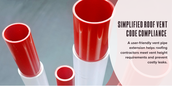 Simplified roof vent code compliance