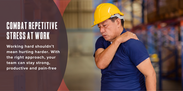 Combat repetitive stress at work