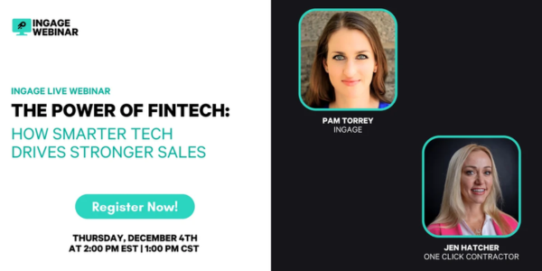 Ingage - The Power of Fintech Webinar