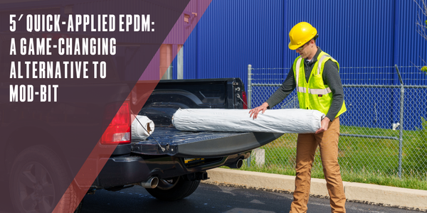 5′ quick-applied EPDM: A game-changing alternative to mod-bit