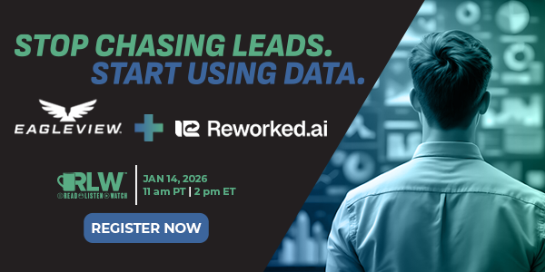 Eagleview/Reworked.ai - Stop Chasing Leads. Start Using Data.
