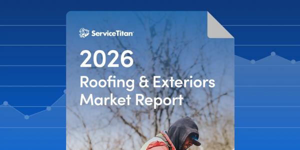 Service Titian - pr ServiceTitan report finds 75% of roofing and exteriors contractors expect revenue growth in 2026 despite 