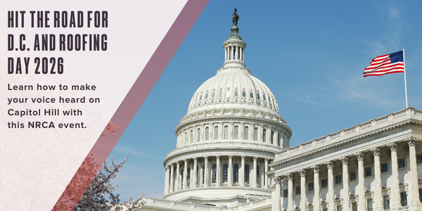 Hit the road for D.C. and Roofing Day 2026