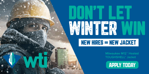 WTI - New Hire = New Jacket!