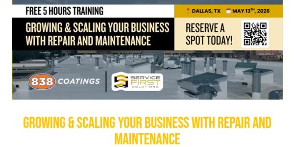 Free training event sharpens focus on roofing service