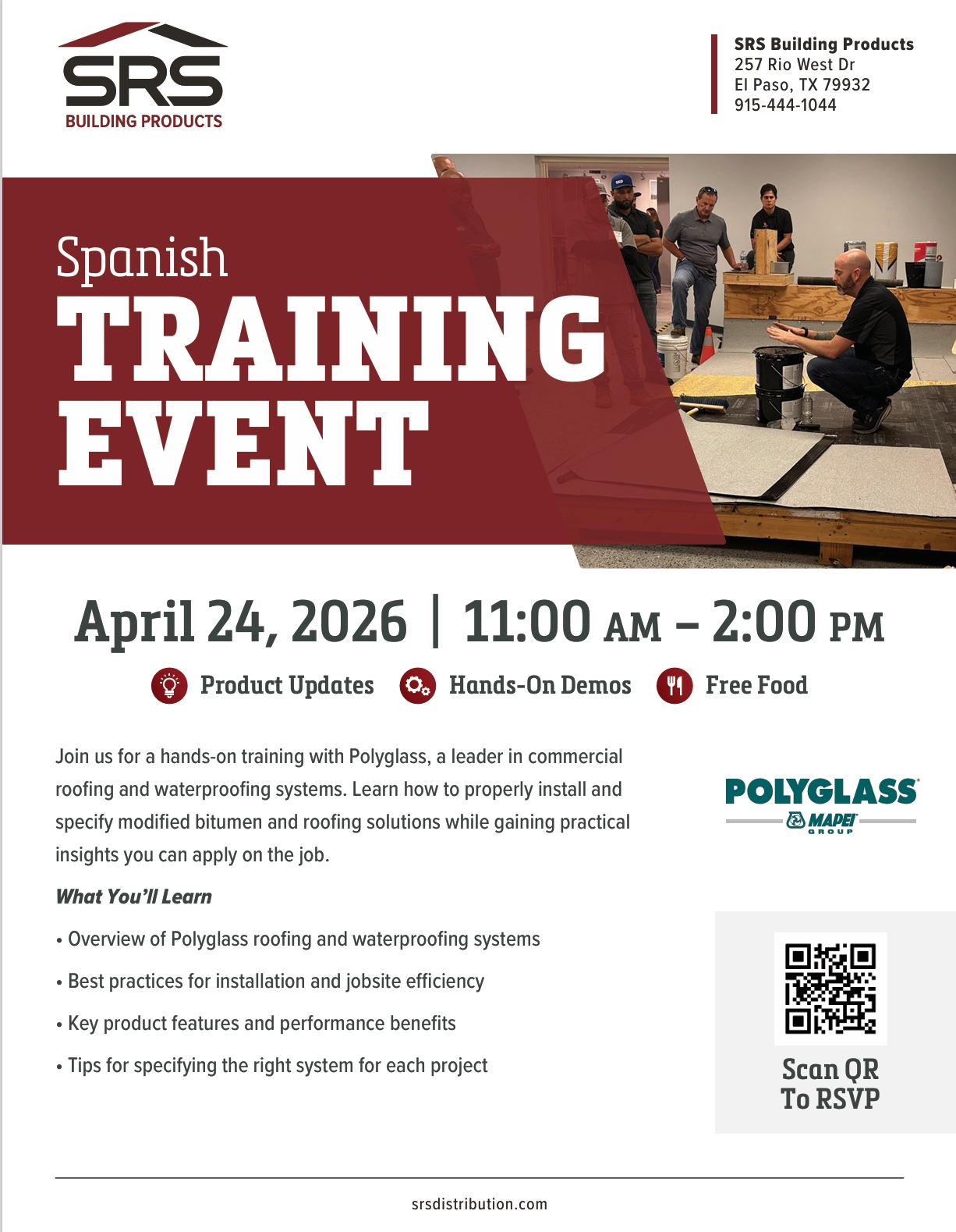 Spanish Training Event