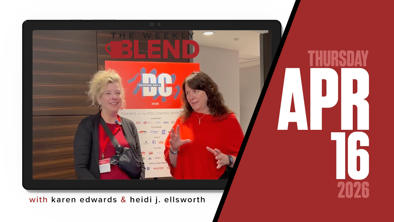 The Weekly Blend LIVE from Roofing Day 2026!