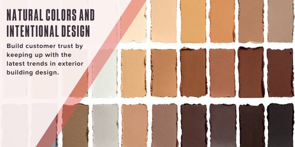 Natural colors and intentional design
