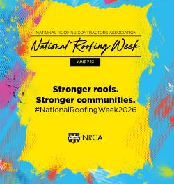 NRCA -  ad - National Roofing Week 2026 250x265