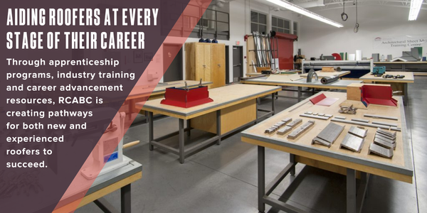 Aiding roofers at every stage of their career