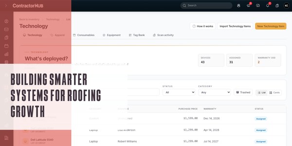 ContractorHUB - Building smarter systems for roofing growth pr photo